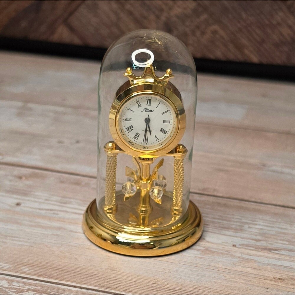 Vtg Miniature Anniversary Clock